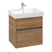 V&B Meuble sous-lavabo Collaro 55,4x54,6x44,4cm, vasque centrale, chêne kansas