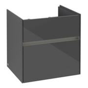V&B Meuble sous lavabo Collaro 55,4x54,6x44,4cm, WT mi, LED, glo Gr