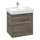 V&B Meuble sous lavabo Collaro 55,4x54,6x44,4cm, WT mi, LED, st. Oa-1