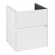 V&B Meuble sous lavabo Collaro 56,1x61x48cm, vasque centrale, blanc mat-1