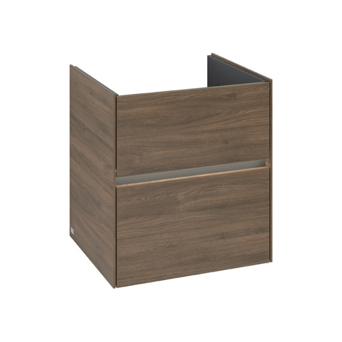 V&B Meuble sous lavabo Collaro 56,1x61x48cm, WT mi, LED 3,9W, Ariz. Oa