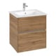 V&B Meuble sous lavabo Collaro 56,1x61x48cm, WT mi, LED 3,9W, Kan Oa-1