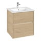 V&B Meuble sous-lavabo Collaro 56,1x61x48cm, WT mi, LED 3,9W, Nord Oa-3