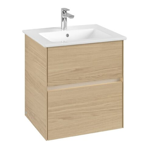 V&B Meuble sous-lavabo Collaro 56,1x61x48cm, WT mi, LED 3,9W, Nord Oa