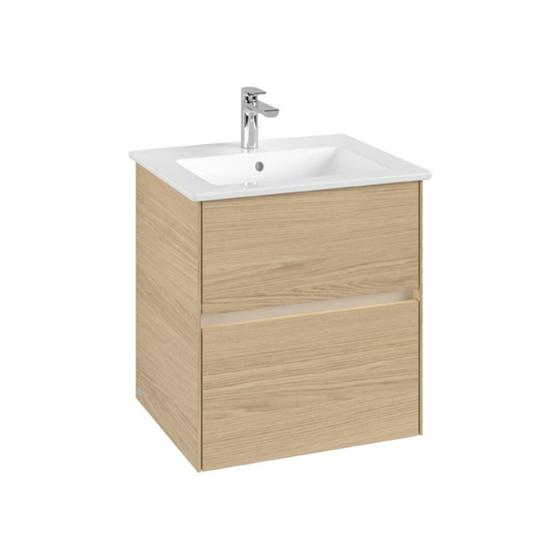 V&B Meuble sous-lavabo Collaro 56,1x61x48cm, WT mi, LED 3,9W, Nord Oa