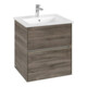 V&B Meuble sous lavabo Collaro 56,1x61x48cm, WT mi, LED 3,9W, st. Oa-1