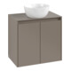 V&B Meuble sous lavabo Collaro 60x54,8x38cm, évier central, graphite-1