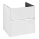 V&B Meuble sous-lavabo Collaro 61,1x61x48cm, WT mi, LED 4,2W, blanc brillant-1