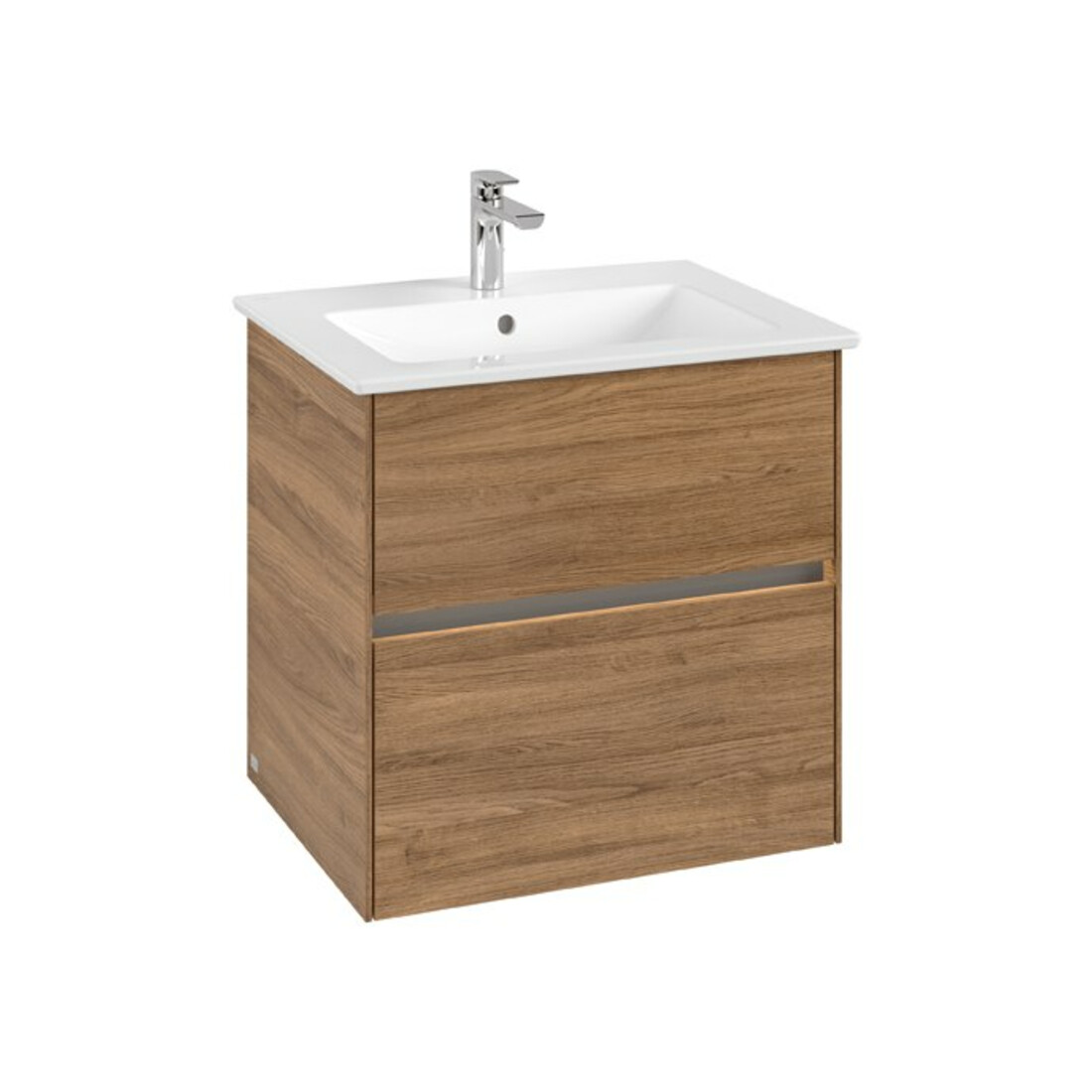 V&B Meuble sous-lavabo Collaro 61,1x61x48cm, WT mi, LED 4,2W, Kan Oa