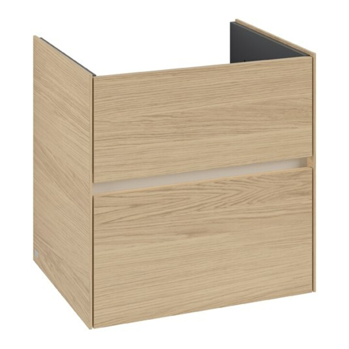 V&B Meuble sous lavabo Collaro 61,1x61x48cm, WT mi, LED 4,2W, Nord Oa