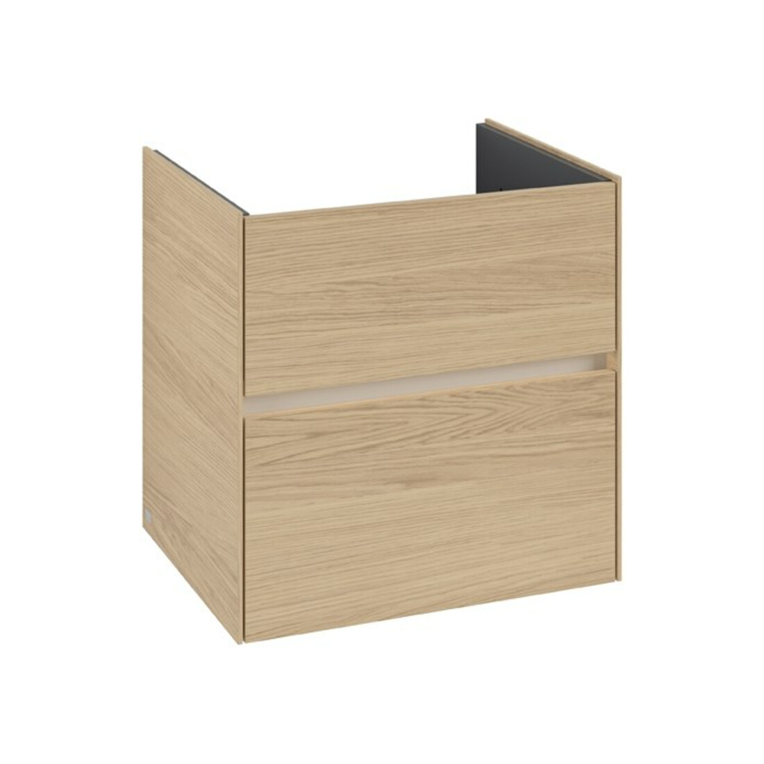 V&B Meuble sous lavabo Collaro 61,1x61x48cm, WT mi, LED 4,2W, Nord Oa