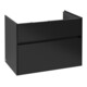 V&B Meuble sous lavabo Collaro 75,4x54,6x44,4cm, avec WT, bleu mat laqué-1