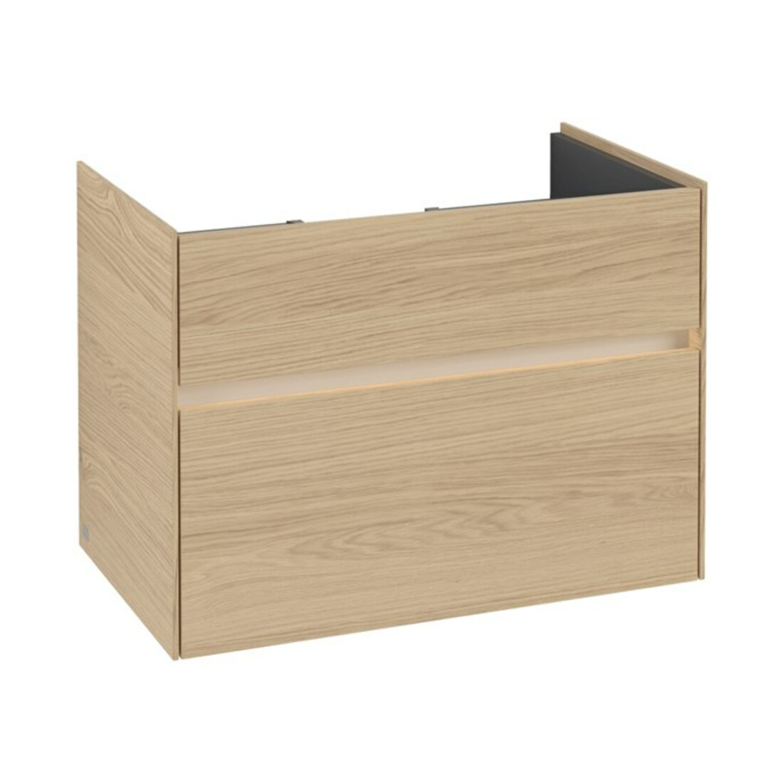 V&B Meuble sous-lavabo Collaro 75,4x54,6x44,4cm, WT mi, LED, Nord Oa