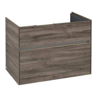 V&B Meuble sous lavabo Collaro 75,4x54,6x44,4cm, WT mi, LED, st. Oa