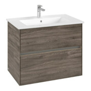 V&B Meuble sous lavabo Collaro 76,1x61x48 cm, WT mi, LED 5,5W, st. Oa