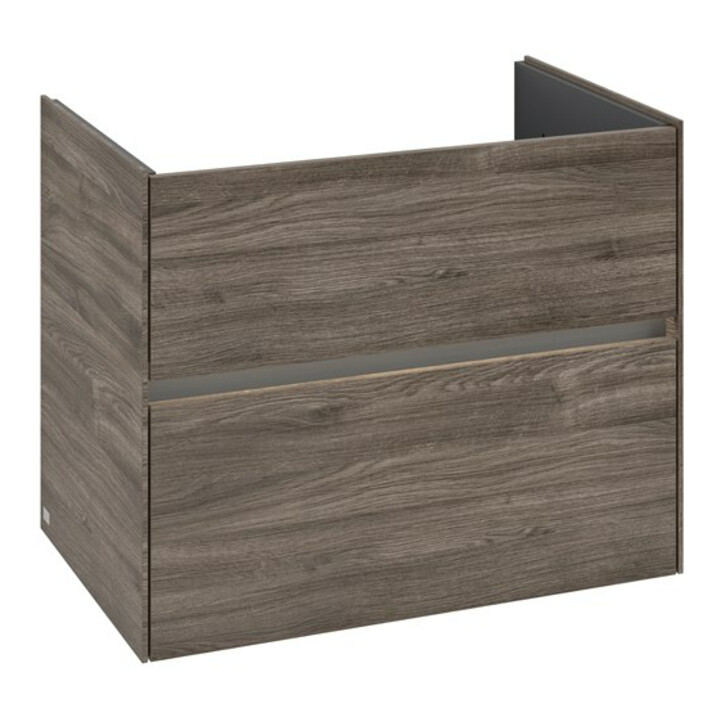 V&B Meuble sous lavabo Collaro 76,1x61x48 cm, WT mi, LED 5,5W, st. Oa