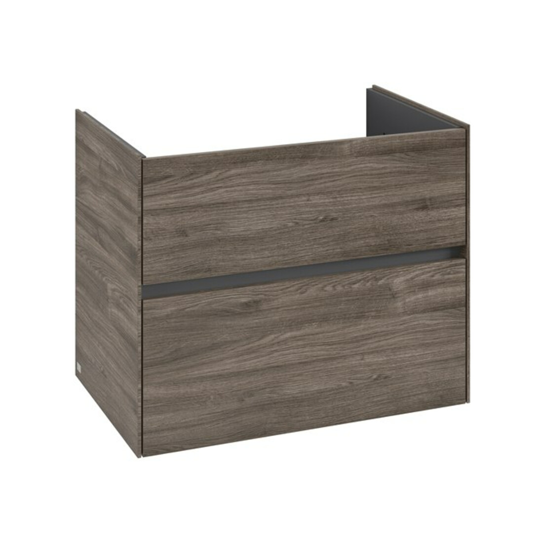 V&B Meuble sous-lavabo Collaro 76,1x61x48cm, EV centré, chêne pierre