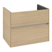 V&B Meuble sous-lavabo Collaro 76,1x61x48cm, vasque centrale, chêne nordique-4