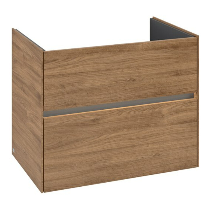 V&B Meuble sous lavabo Collaro 76,1x61x48cm, WT mi, LED 5,5W, Kan Oa