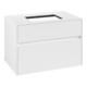V&B Meuble sous lavabo Collaro 80x54,8x50 cm, vasque centrale, blanc mat-3