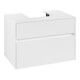 V&B Meuble sous-lavabo Collaro 80x54,8x50 cm, WT mi, LED 5,7 W, blanc mat-3