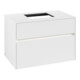 V&B Meuble sous lavabo Collaro 80x54,8x50 cm, WT mi, LED 5,7 W, blanc mat-1