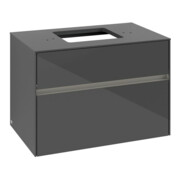 V&B Meuble sous lavabo Collaro 80x54,8x50 cm, WT mi, LED 5,7 W, glo Gr-3