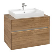 V&B Meuble sous lavabo Collaro 80x54,8x50 cm, WT mi, LED 5,7 W, Kan Oa-3