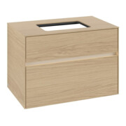 V&B Meuble sous-lavabo Collaro 80x54,8x50 cm, WT mi, LED 5,7 W, Nord Oa