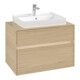 V&B Meuble sous lavabo Collaro 80x54,8x50 cm, WT mi, LED 5,7 W, Nord Oa-3
