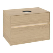 V&B Meuble sous lavabo Collaro 80x54,8x50 cm, WT mi, LED 5,7 W, Nord Oa-3