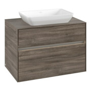 V&B Meuble sous lavabo Collaro 80x54,8x50 cm, WT mi, LED 5,7 W, st. Oa