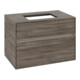 V&B Meuble sous lavabo Collaro 80x54,8x50 cm, WT mi, LED 5,7 W, st. Oa