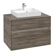 V&B Meuble sous lavabo Collaro 80x54,8x50 cm, WT mi, LED 5,7 W, st. Oa-4