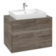 V&B Meuble sous lavabo Collaro 80x54,8x50 cm, WT mi, LED 5,7 W, st. Oa-1