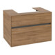V&B Meuble sous-lavabo Collaro 80x54,8x50cm, vasque centrale, chêne Kansas-4