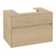 V&B Meuble sous lavabo Collaro 80x54,8x50cm, vasque centrale, chêne nordique-4