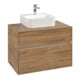 V&B Meuble sous-lavabo Collaro 80x54,8x50cm, WT mi, LED 5,7 W, Kan Oa-1