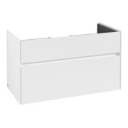 V&B Meuble sous-lavabo Collaro 95,4x54,6x44,4cm, vasque centrée, blanc mat-3