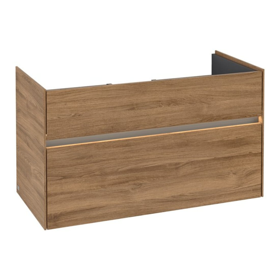 V&B Meuble sous lavabo Collaro 95,4x54,6x44,4cm, WT mi, LED 7W, Kan Oa