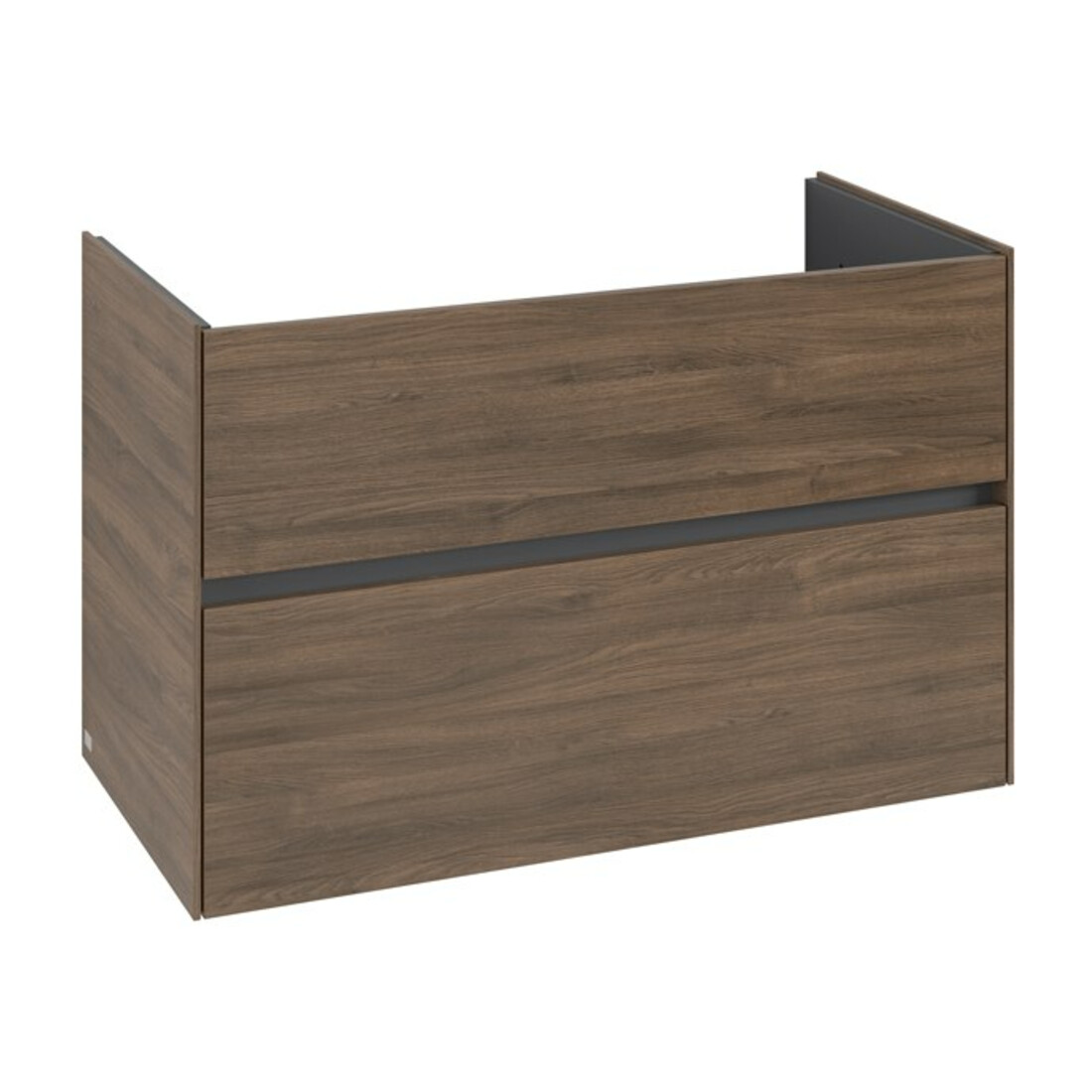 V&B Meuble sous-lavabo Collaro 96,1x61x48 cm, vasque centrale, chêne Arizona