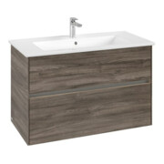V&B Meuble sous lavabo Collaro 96,1x61x48cm, WT mi, LED 7W, st. Oa-4