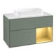 V&B Meuble sous-lavabo Éclairage mural Finion 100x60,3 cm, Reg re gol m, Oli. m Lac-1