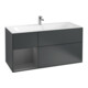 V&B Meuble sous-lavabo Éclairage mural Finion 119,6x59,1 cm, Rg l A m, md bl. m Lac-1