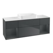 V&B Meuble sous lavabo Éclairage mural Finion 160x60,3x50,1cm, Rg md m La, md b m Lac