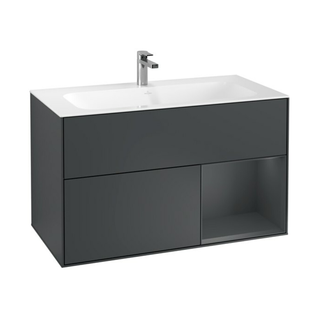 V&B Meuble sous-lavabo Éclairage mural Finion 99,6x59,1 cm, Rg r md b m La, md b m Lac