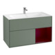 V&B Meuble sous lavabo Éclairage mural Finion 99,6x59,1cm, Reg re Peo, Oli. m Laqué-1
