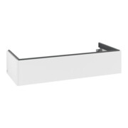 V&B Meuble sous-lavabo Éclairage tiroir Antao 118,8x25,6x49,3cm, sans façade, bl. mat