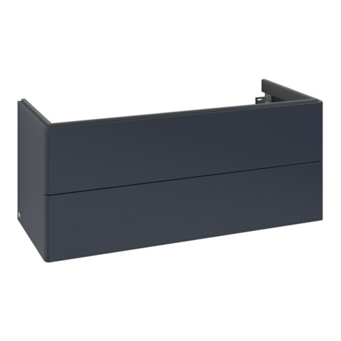 V&B Meuble sous lavabo Éclairage tiroir Antao 118,8x50,4x49,3cm, sans façade, md bl. m Lac