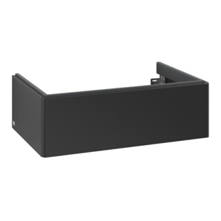 V&B Meuble sous lavabo Éclairage tiroir Antao 78,8x25,6x49,6cm, sans façade, bleu mat Lac